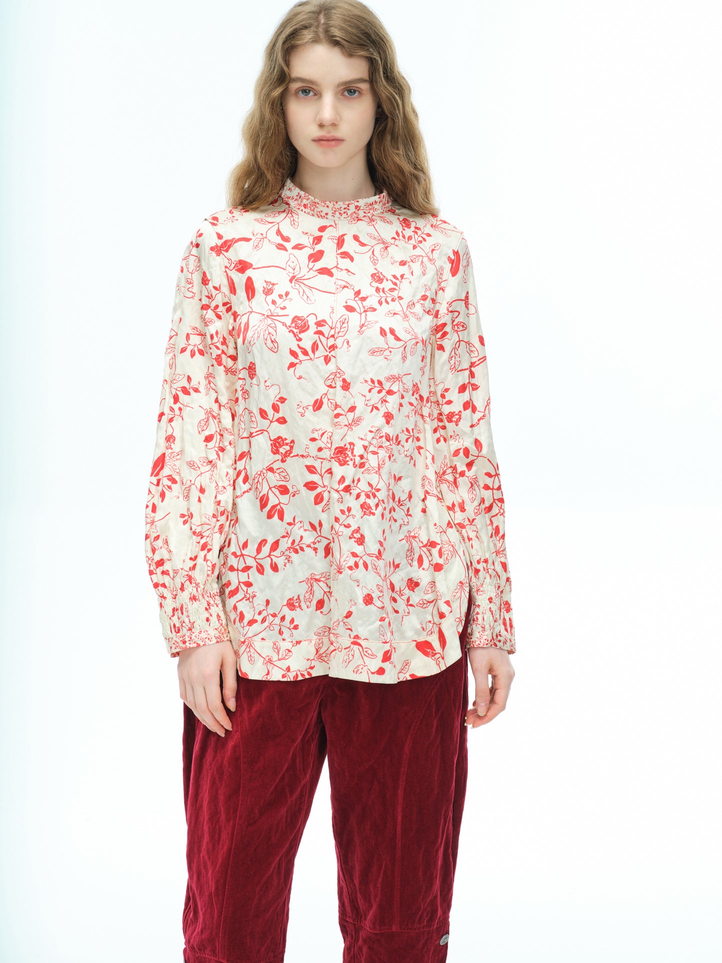 Drusilla Blouse Red